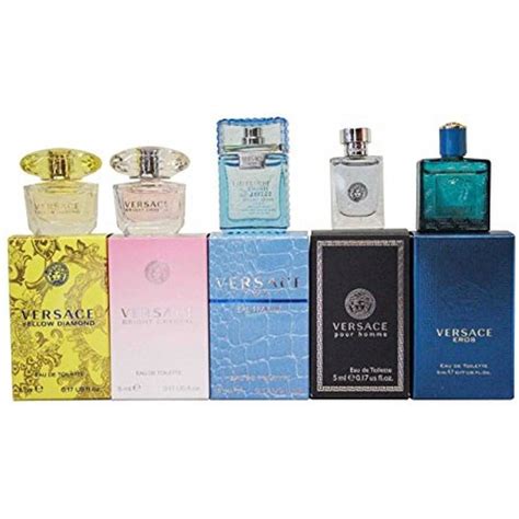 versace women set|Versace women's miniatures.